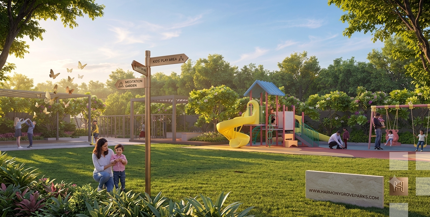 Kids play area at 24Liife Prospeeria Dudulgaon